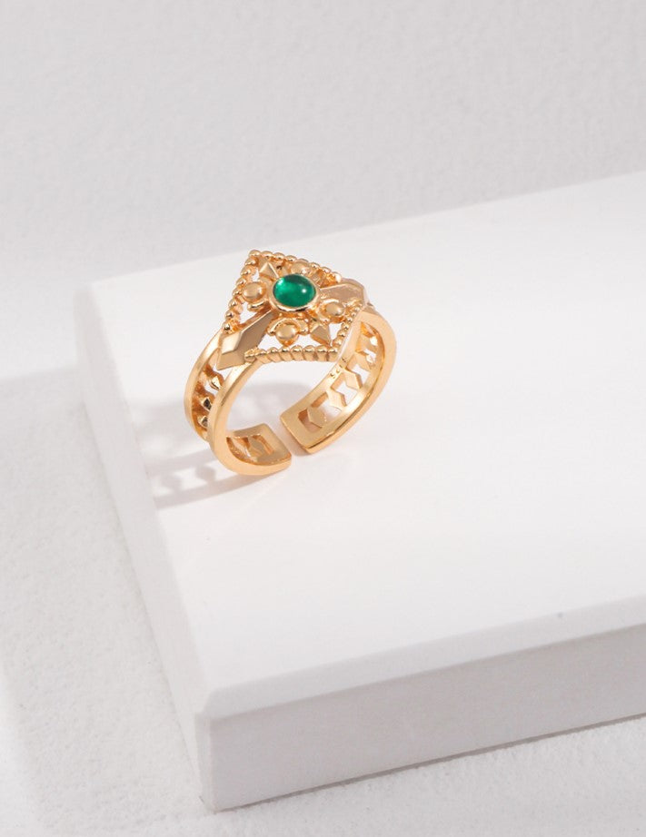 Emerald Eye Ring